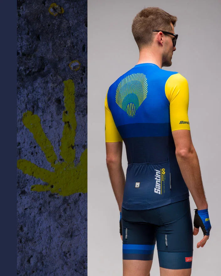 LA VUELTA GALICIA MENS CYCLING JERSEY - Santini - Cobbled Climbs