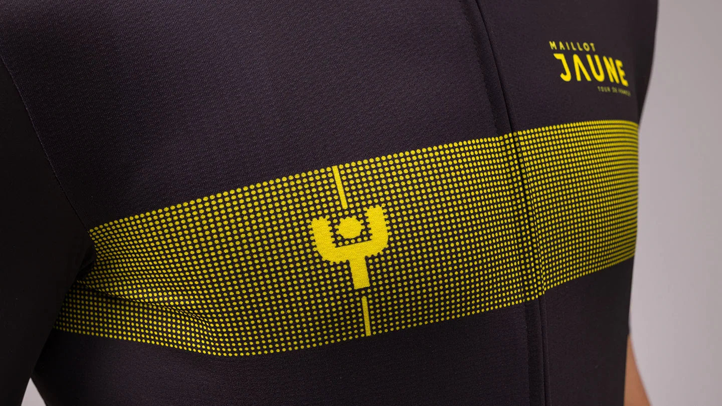 TOUR DE FRANCE MENS CYCLING JERSEY - Santini - Cobbled Climbs