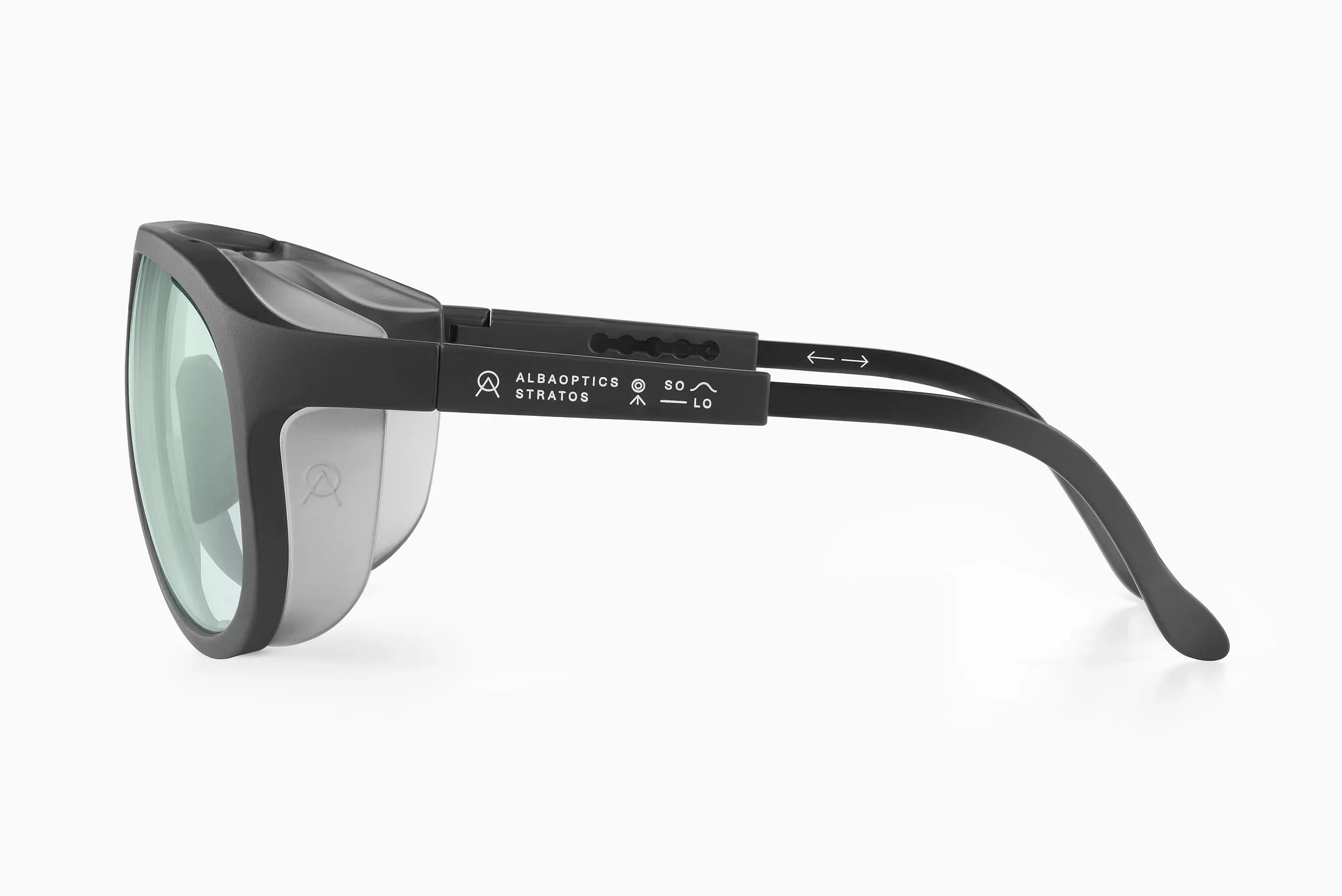 SOLO BLK SUNGLASSES - Alba Optics - Cobbled Climbs