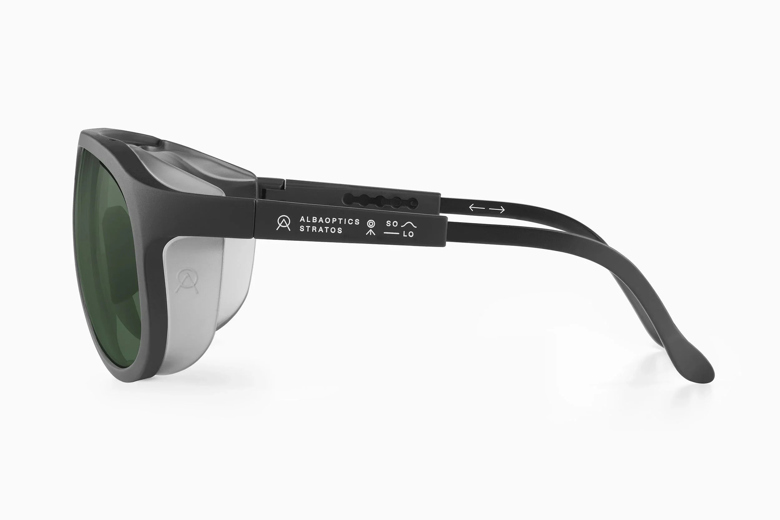 SOLO BLK SUNGLASSES - Alba Optics - Cobbled Climbs