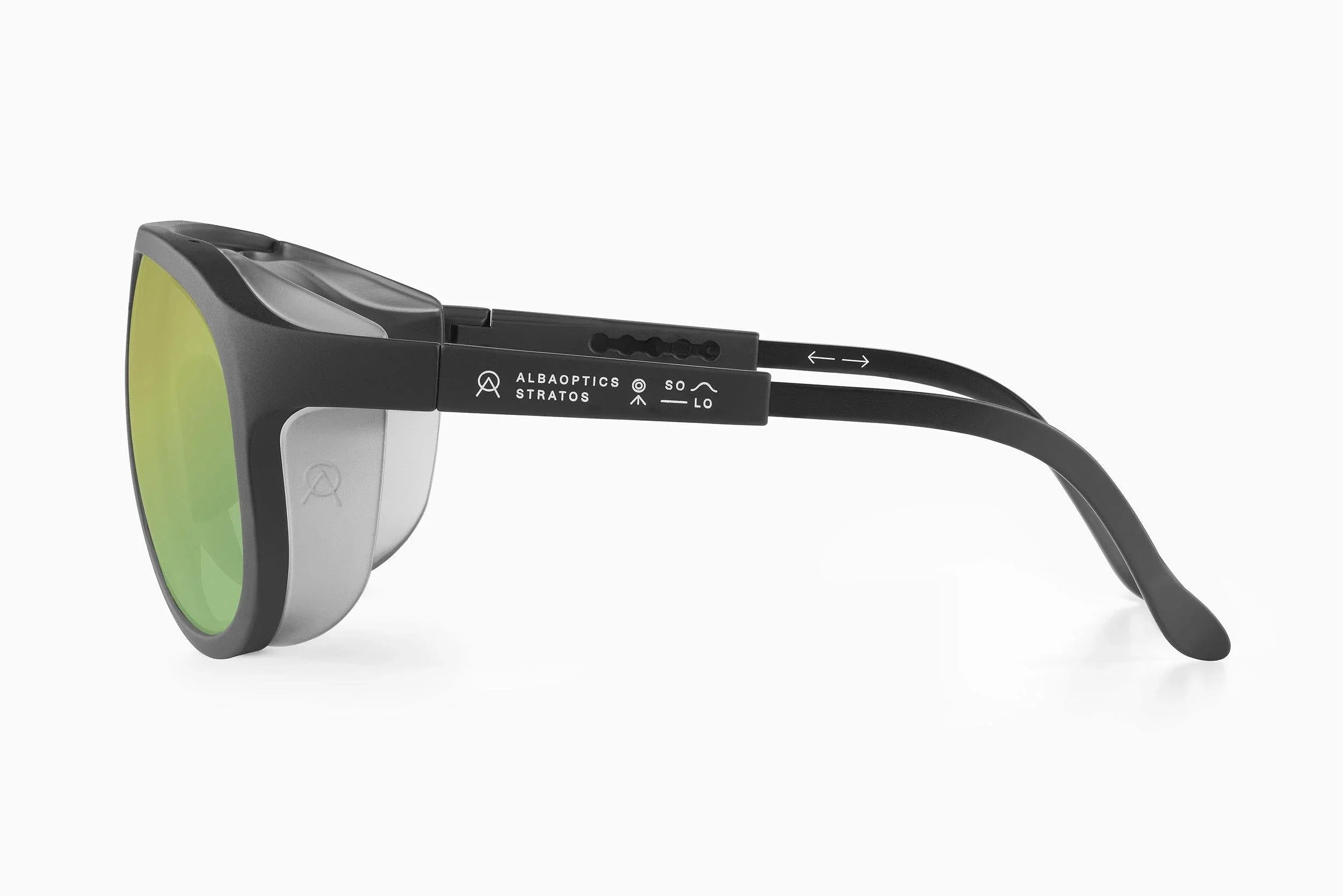 SOLO BLK SUNGLASSES - Alba Optics - Cobbled Climbs
