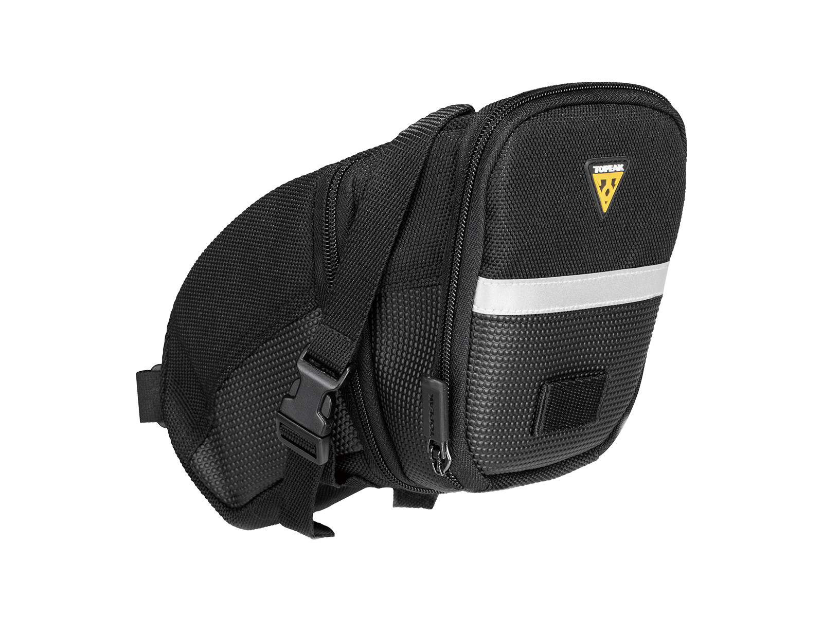 STRAP VERSION AERO WEDGE PACK – Topeak premium cycling Saddle Bags in India from Cobbled Climbs