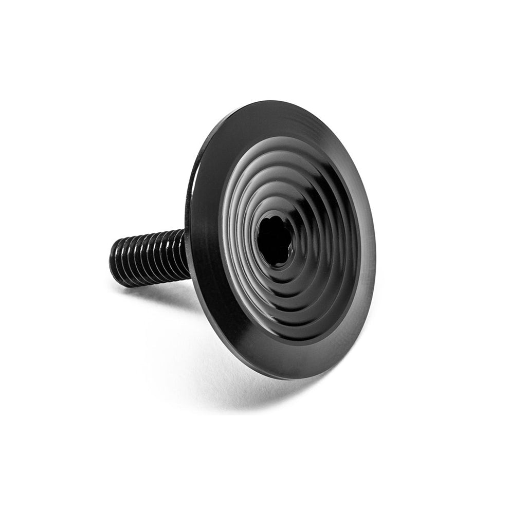 HEADSET TOP CAP – Absolute Black premium cycling Headset Parts in India from Cobbled Climbs