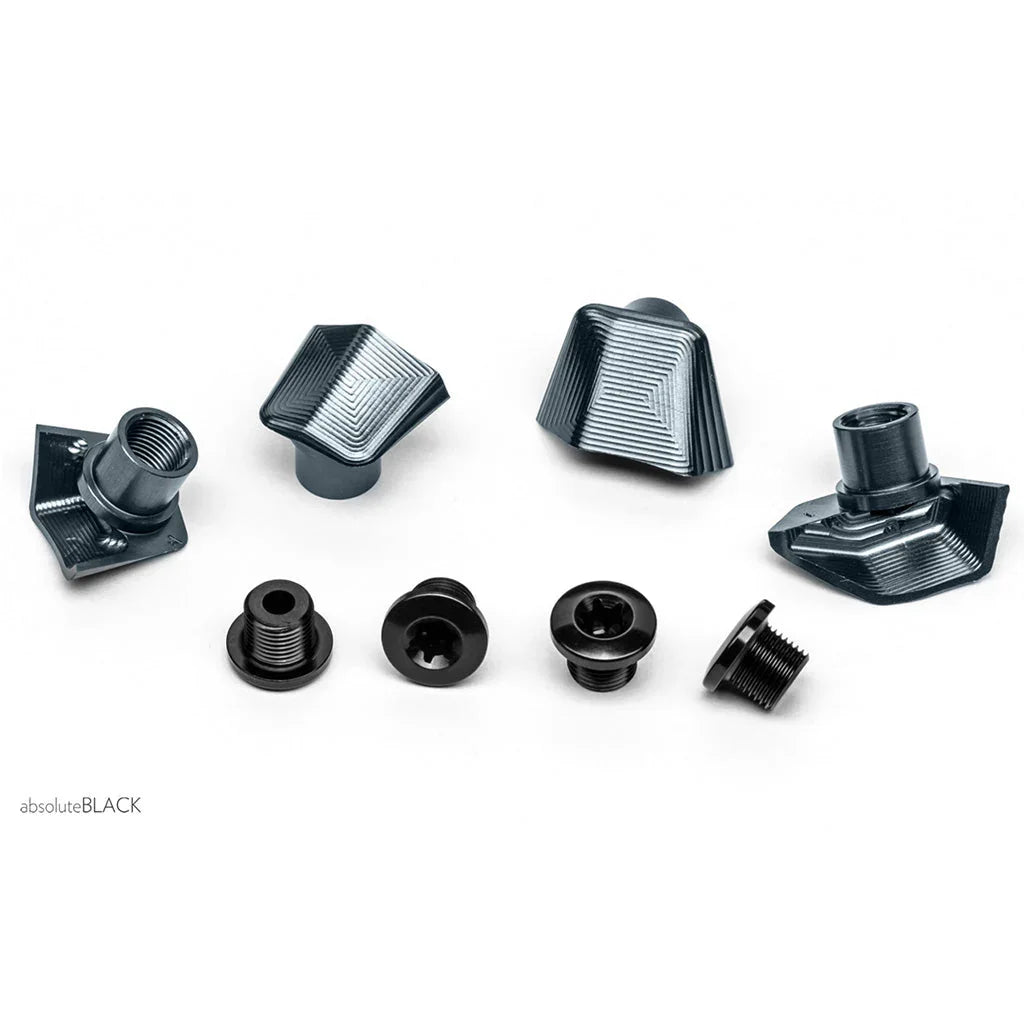 Dura-ace 9100 Crank Bolt Cover - Absolute Black - Cobbled Climbs