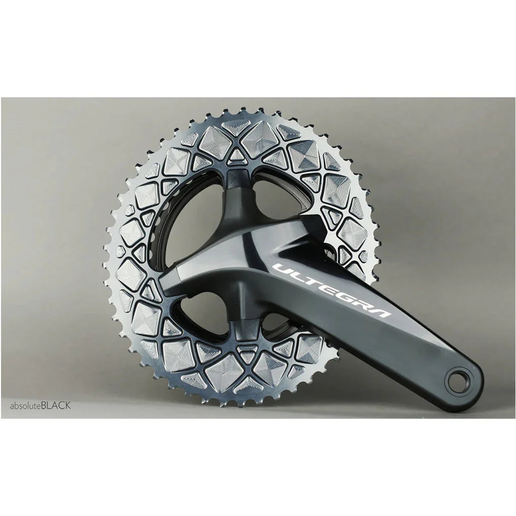 Dura-ace 9100 Crank Bolt Cover - Absolute Black - Cobbled Climbs