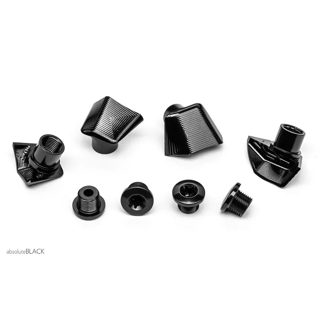Dura-ace 9100 Crank Bolt Cover - Absolute Black - Cobbled Climbs