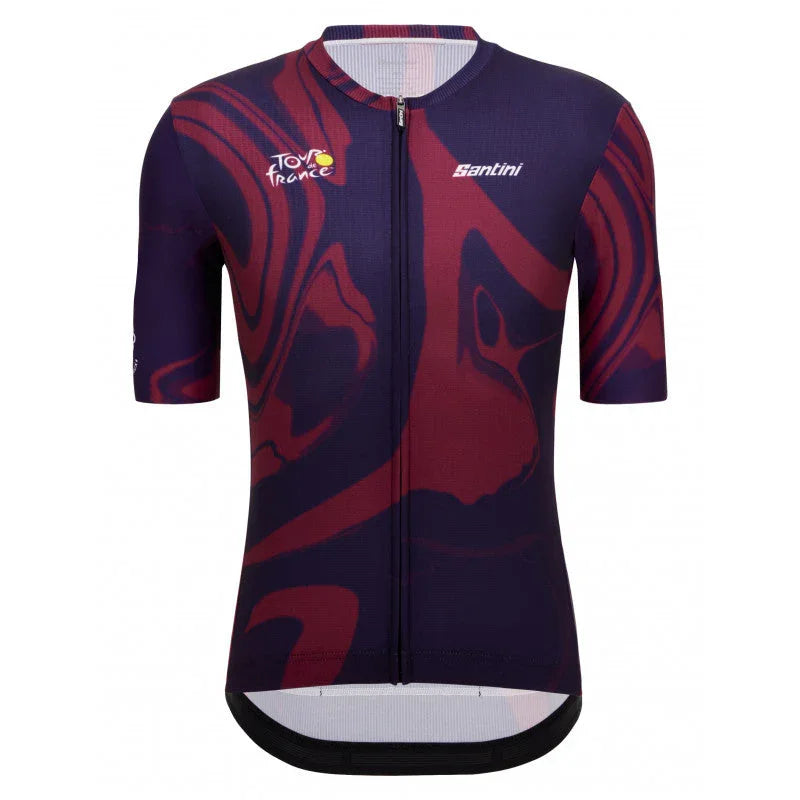 TOUR DE FRANCE BORDEAUX MEN'S CYCLING JERSEY - Santini - Cobbled Climbs