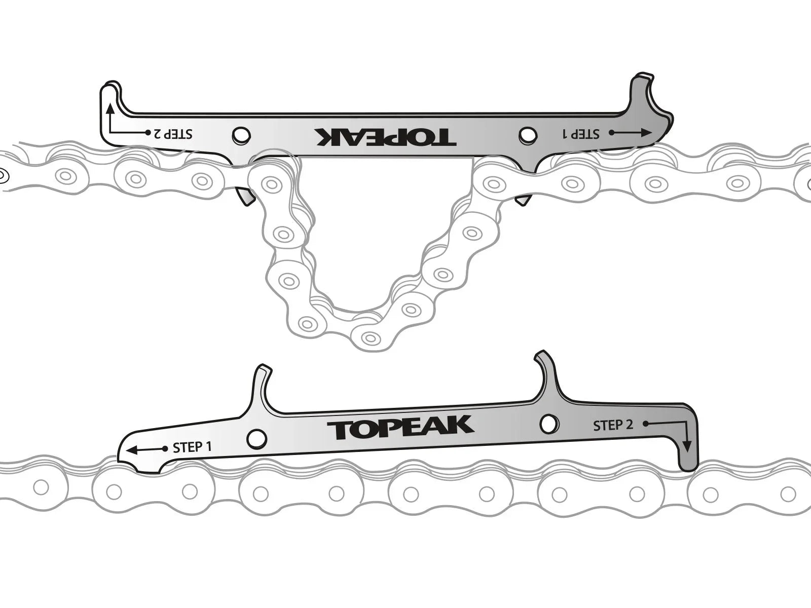 CHAIN HOOK & WEAR INDICATOR - Topeak - Cobbled Climbs