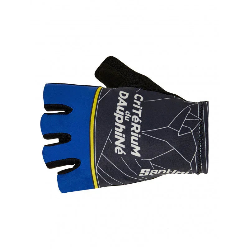 CRITERIUM DU DAUPHINE UNISEX CYCLING GLOVES - Santini - Cobbled Climbs