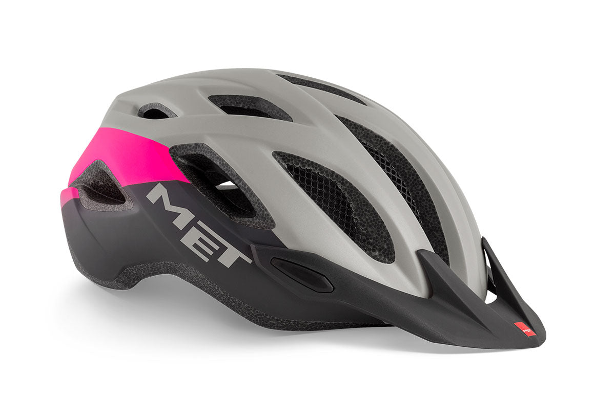 CROSSOVER HYBRID HELMET – MET premium cycling Helmets in India from Cobbled Climbs