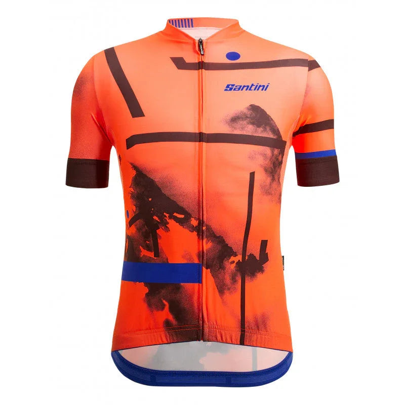 DELTA BERG MENS CYCLING JERSEY - Santini - Cobbled Climbs
