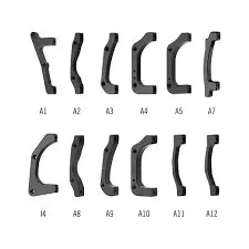 REAR I.S ADAPTER ORION/AURIGA COMP/VOLANS/SUB/E-SUB/TWIN/LYRA W/ MOUNT BOLT - Tektro - Cobbled Climbs