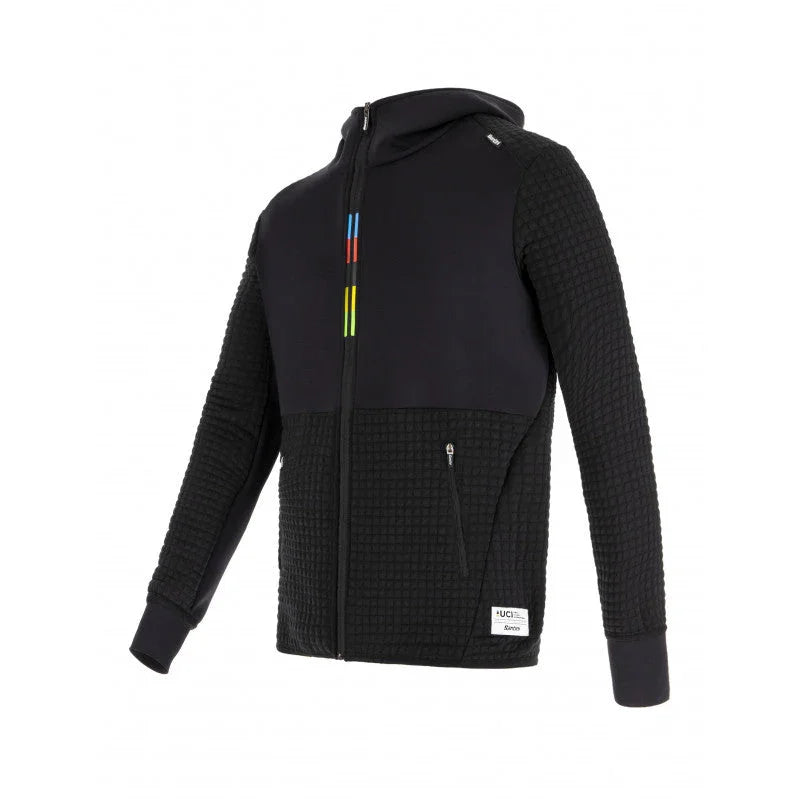UCI GROOVE MEN'S CYCLING HOODIE - Santini - Cobbled Climbs