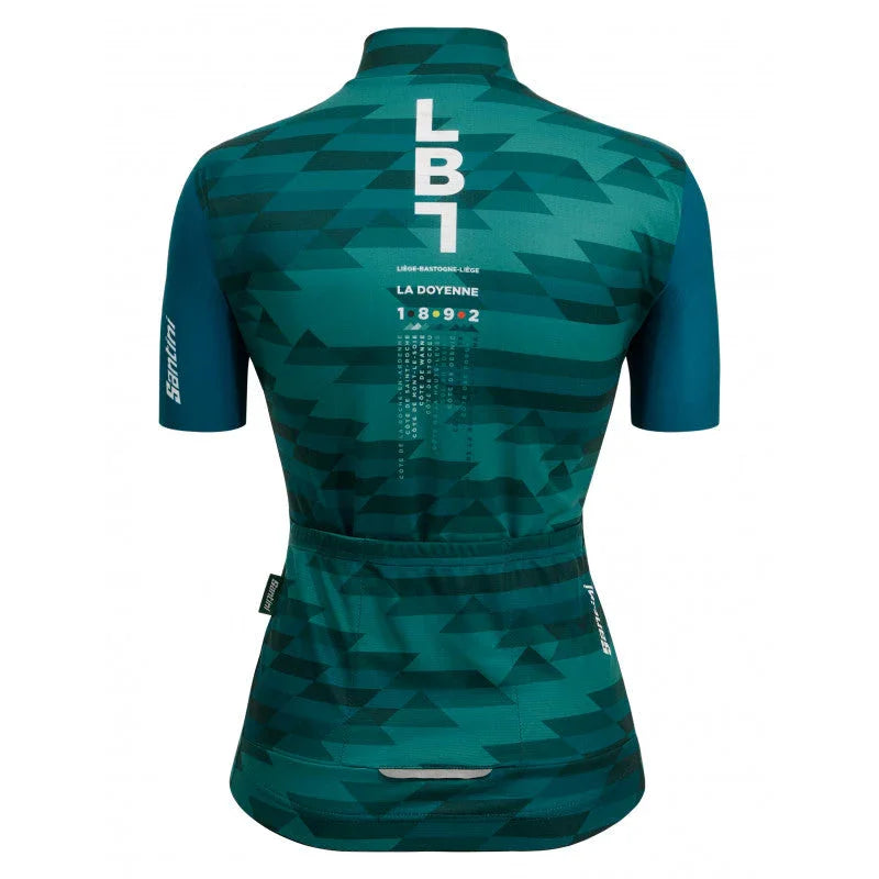 TDF LIEGE BASTOGNE WOMENS CYCLING JERSEY - Santini - Cobbled Climbs