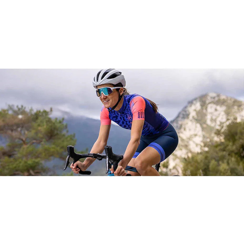 LIZZIE LOVERS WOMENS CYCLING SHORTS - Santini - Cobbled Climbs