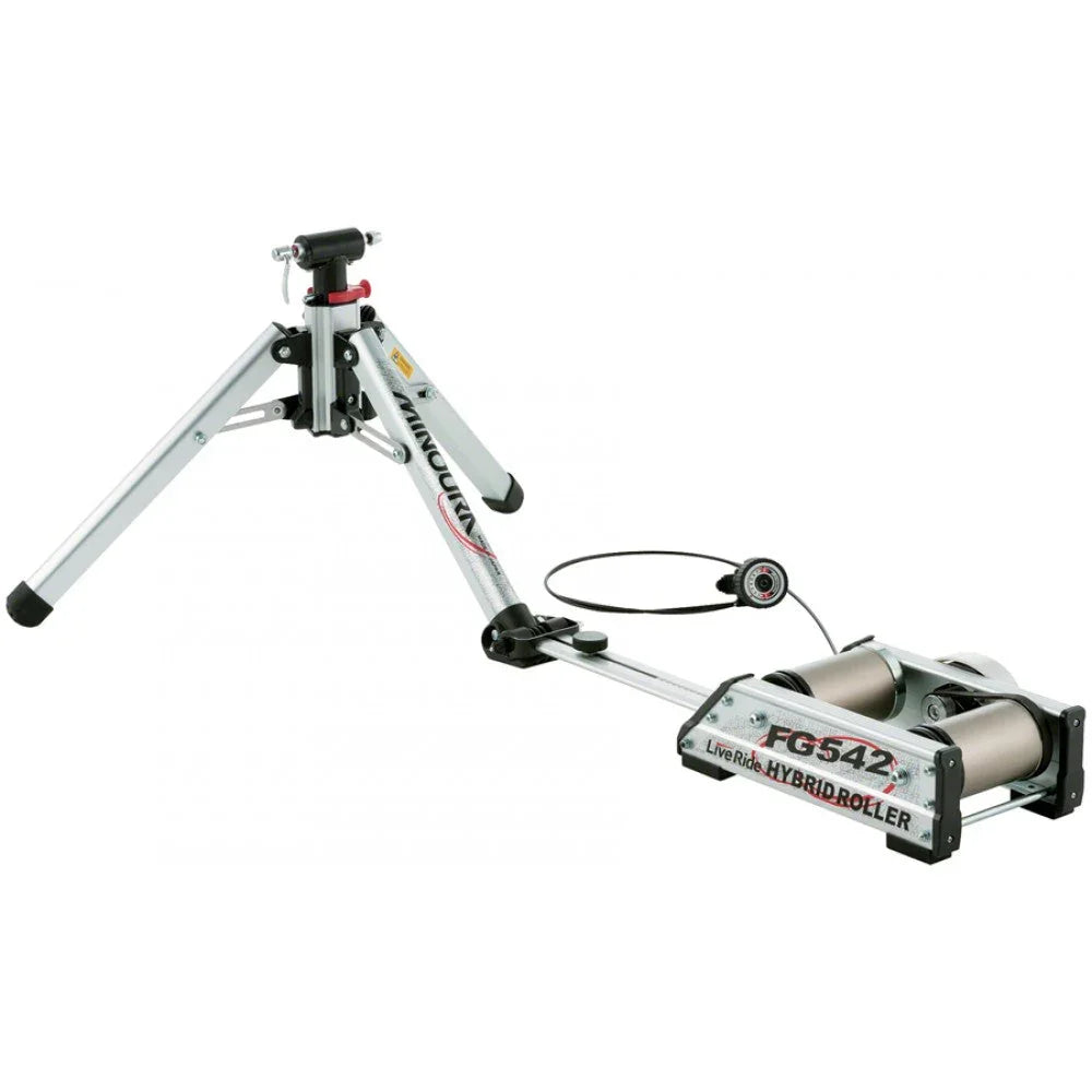 Fg542 Magnetic Roller Bicycle Trainer - Minoura - Cobbled Climbs