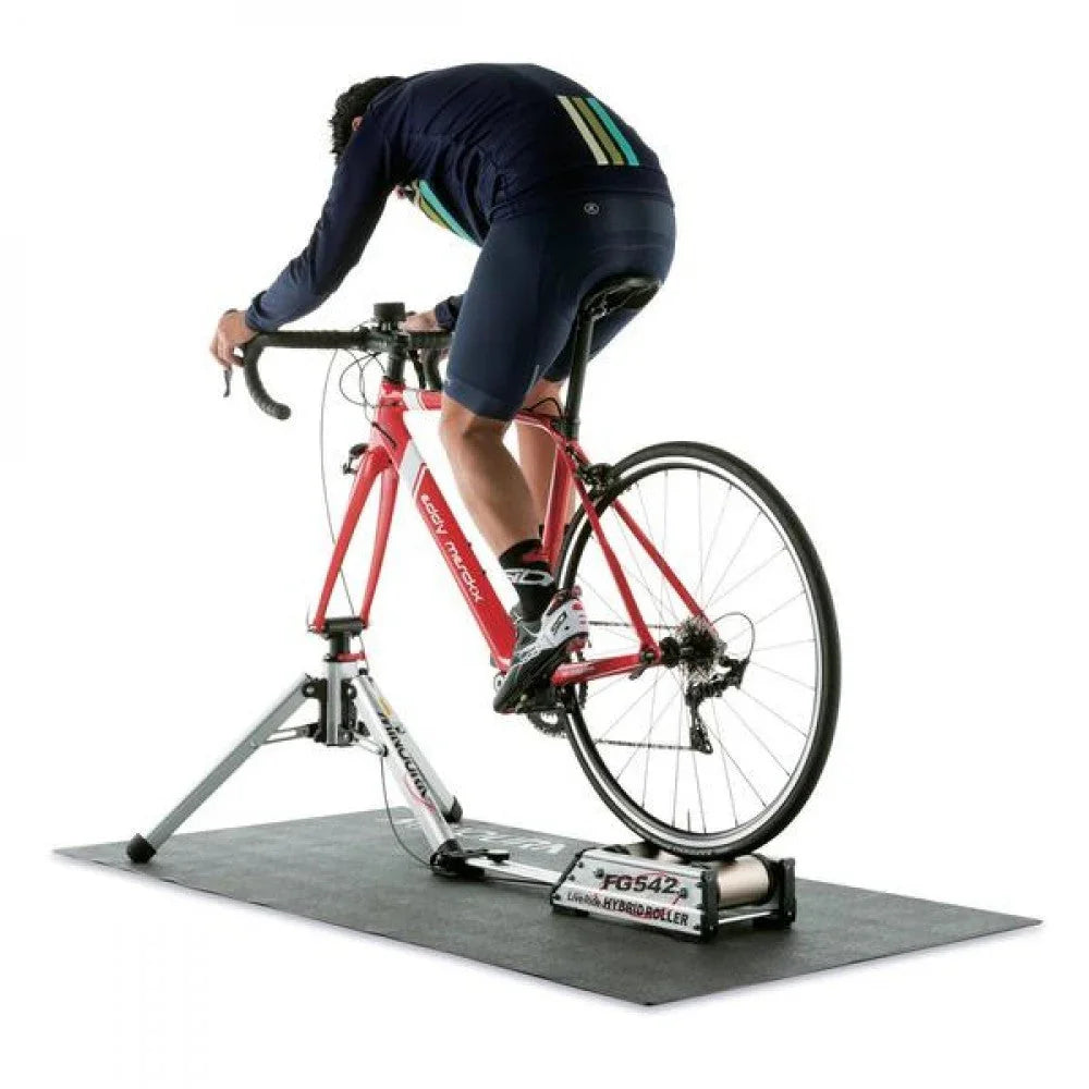 Fg542 Magnetic Roller Bicycle Trainer - Minoura - Cobbled Climbs