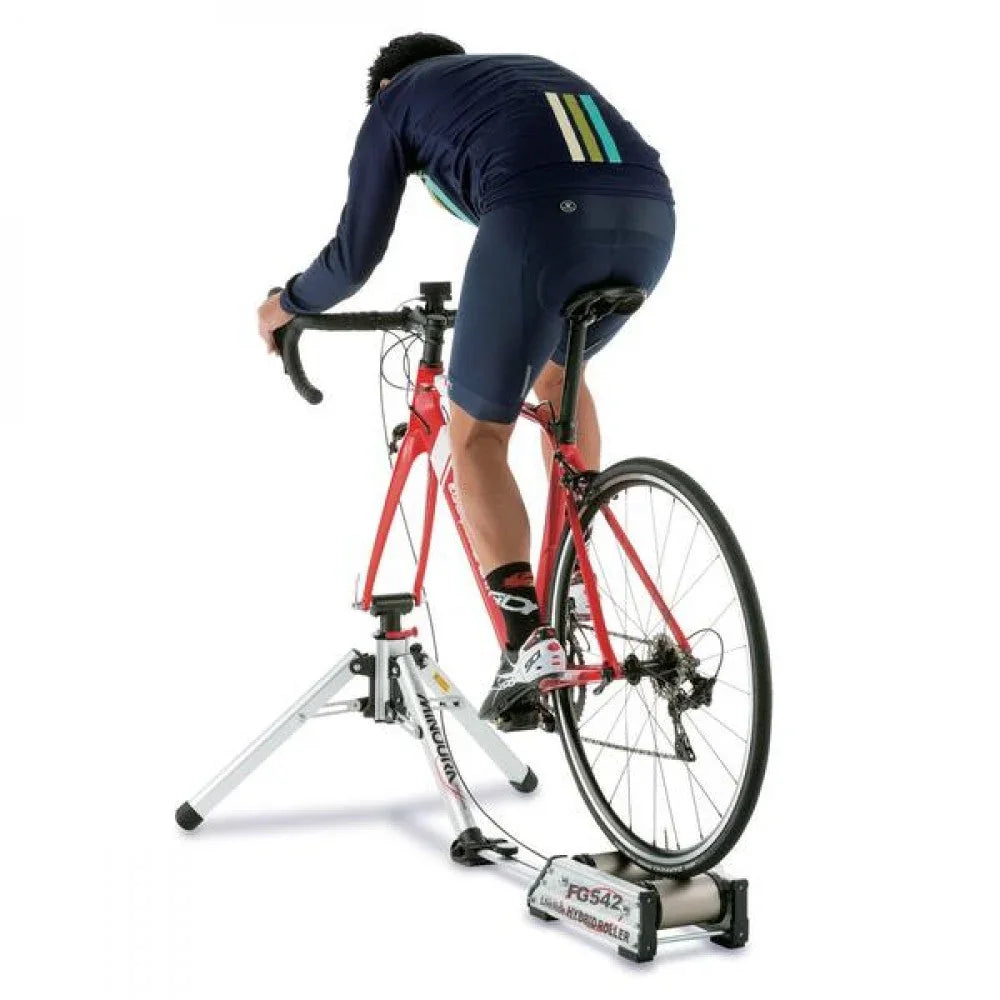 Fg542 Magnetic Roller Bicycle Trainer - Minoura - Cobbled Climbs