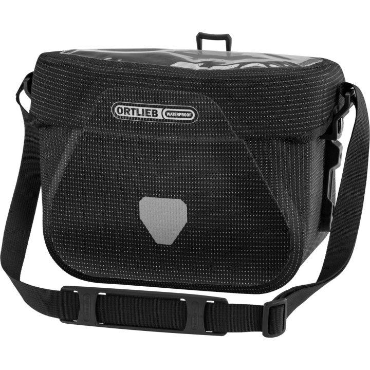 ULTIMATE SIX HIGH VISIBILITY HANDLEBAR BAG - Ortlieb - Cobbled Climbs