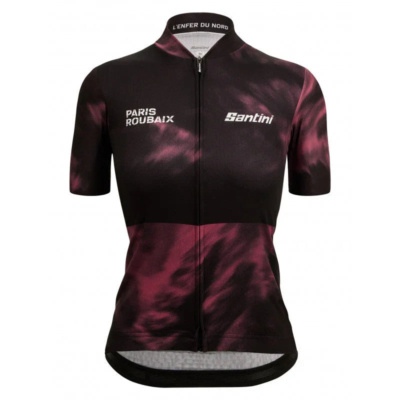 TDF PARIGI ROUBAIX WOMENS CYCLING JERSEY - Santini - Cobbled Climbs
