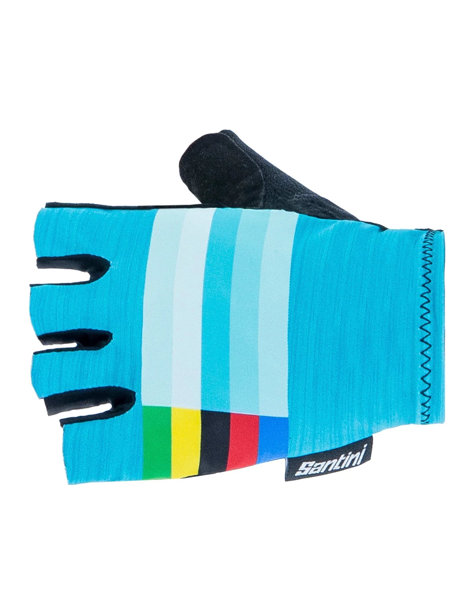 UCI RAINBOW UNISEX CYCLING GLOVES - Santini - Cobbled Climbs