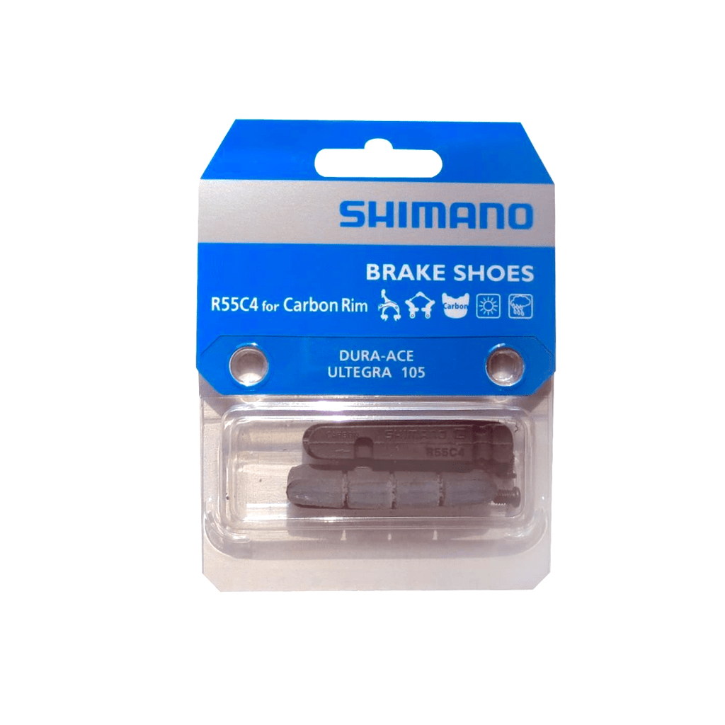 R55C3 CARBON BRAKE PADS – Shimano premium cycling Rim Brake Pads in India from Cobbled Climbs
