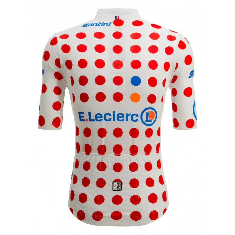 TDF LEADER MENS CYCLING JERSEY - Santini - Cobbled Climbs