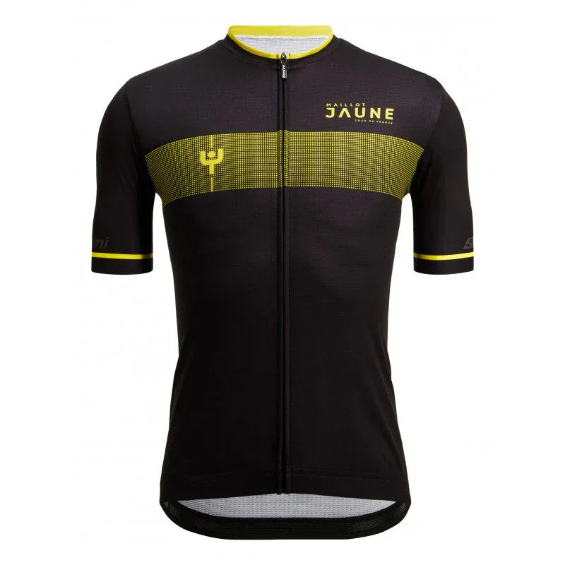 TOUR DE FRANCE MENS CYCLING JERSEY - Santini - Cobbled Climbs