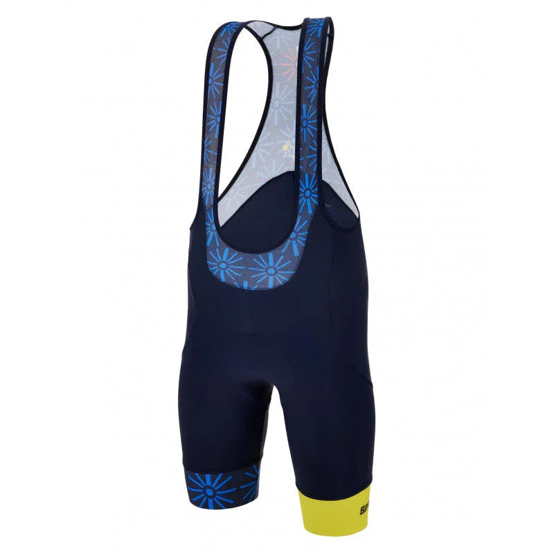 TOUR DE FRANCE TRIONFO 2023 MEN'S CYCLING BIBSHORTS - Santini - Cobbled Climbs