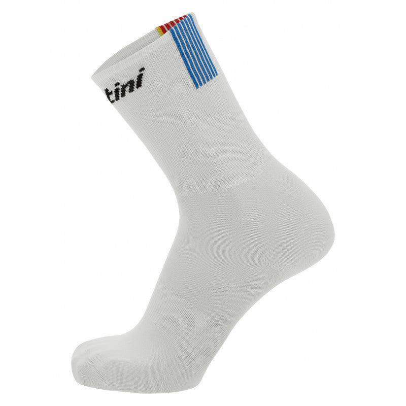 TOUR DE FRANCE TRIONFO MENS CYCLING SOCKS - Santini - Cobbled Climbs
