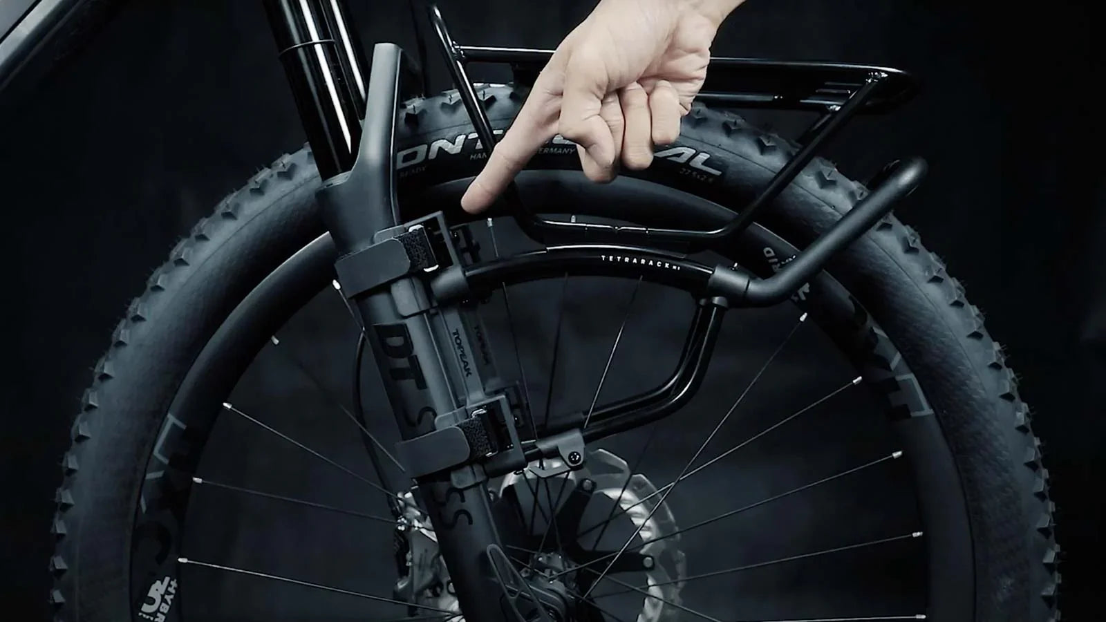 TETRARACK M1 FRONT PANNIER RACK - Topeak - Cobbled Climbs