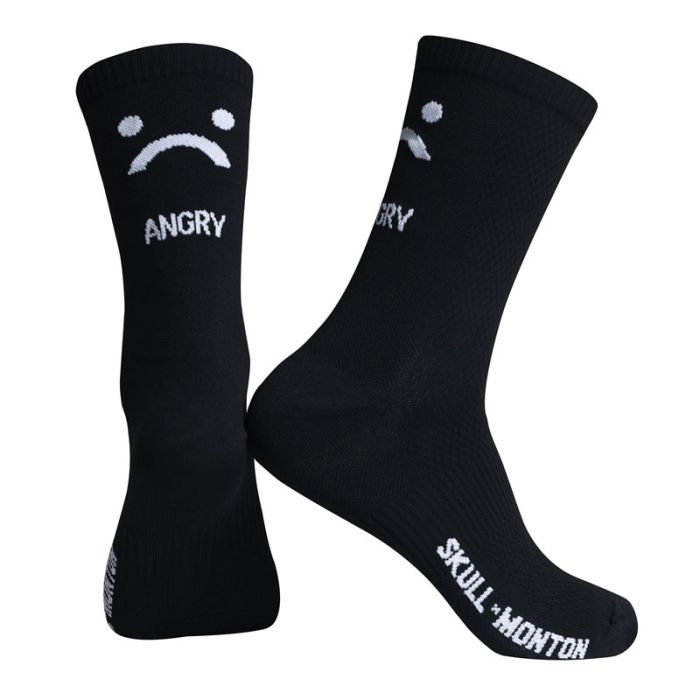 SKULL ANGRY MENS CYCLING SOCKS – Monton premium cycling Cycling Socks in India from Cobbled Climbs