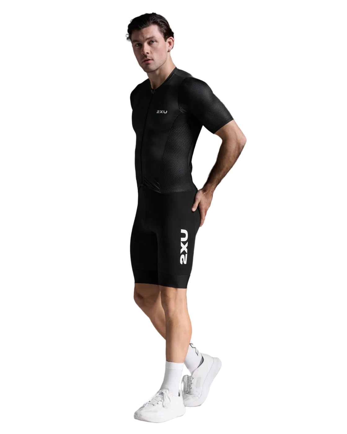AERO Hex Sleeved Trisuit - 2XU - Cobbled Climbs