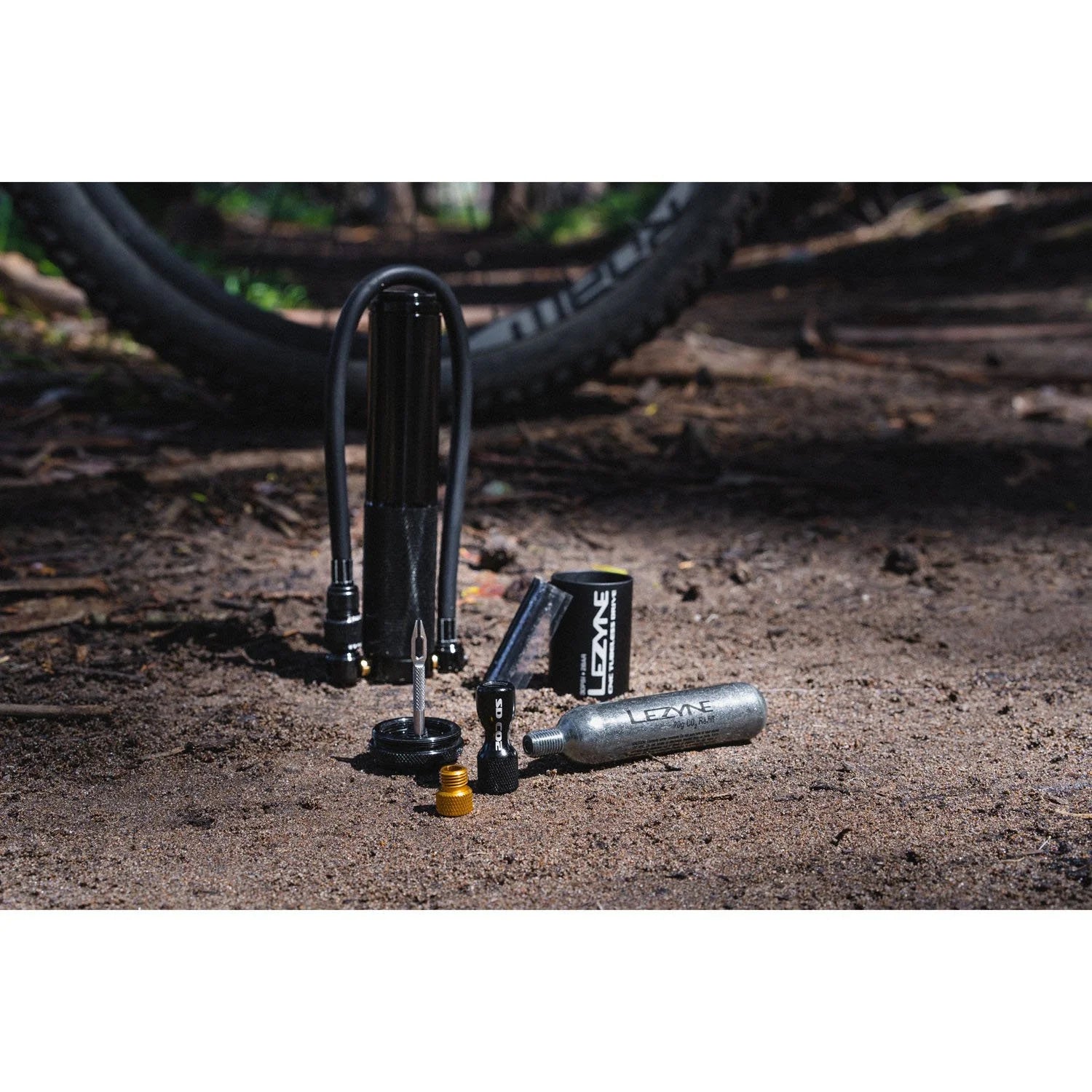 CNC TUBELESS DRIVE 3 IN 1 PUMP BLACK