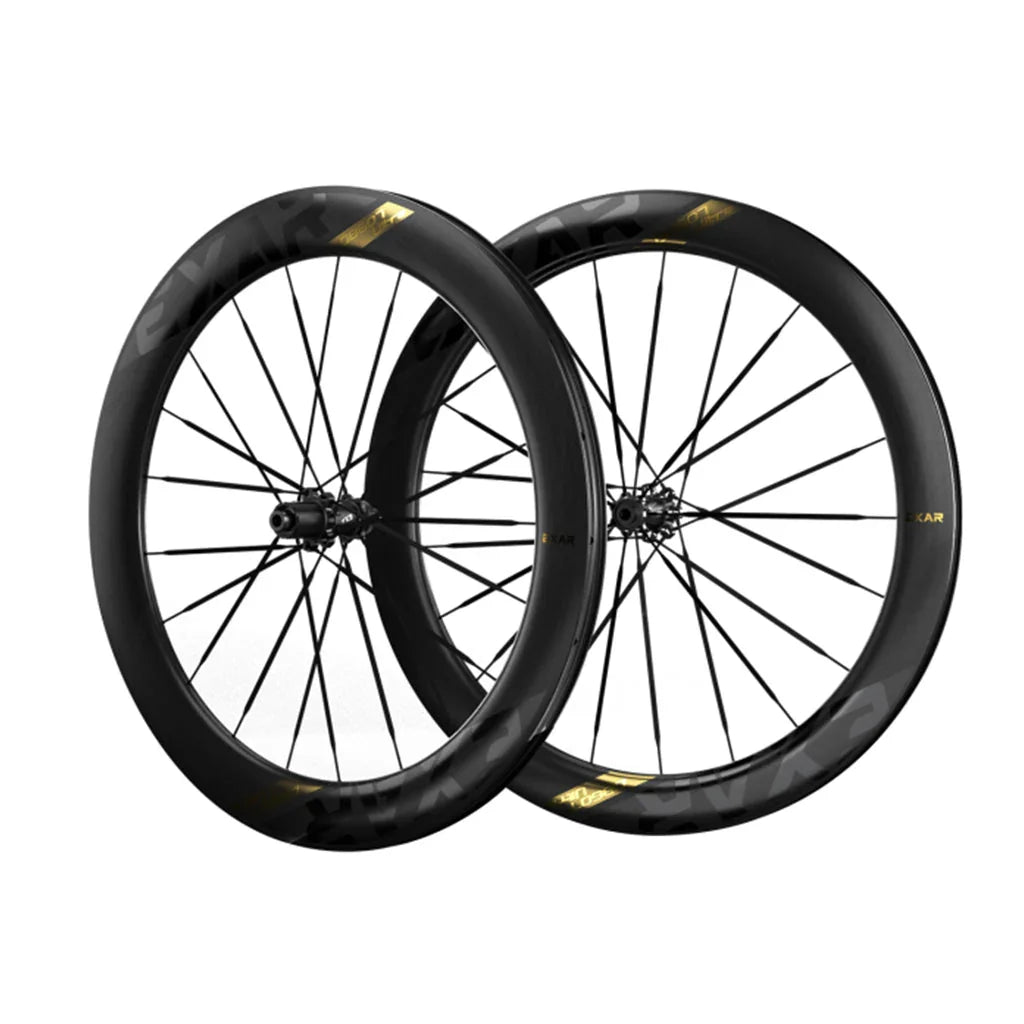 Exar Ultra Carbon DISC Wheelset - Magene - Cobbled Climbs