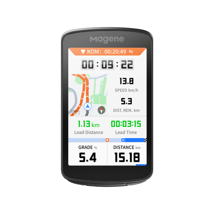 C706 Bike Computer - Magene - Cobbled Climbs