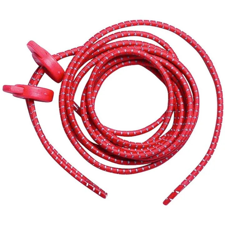 Elastic Laces (Red) – Zone 3 premium cycling Shoe spares in India from Cobbled Climbs