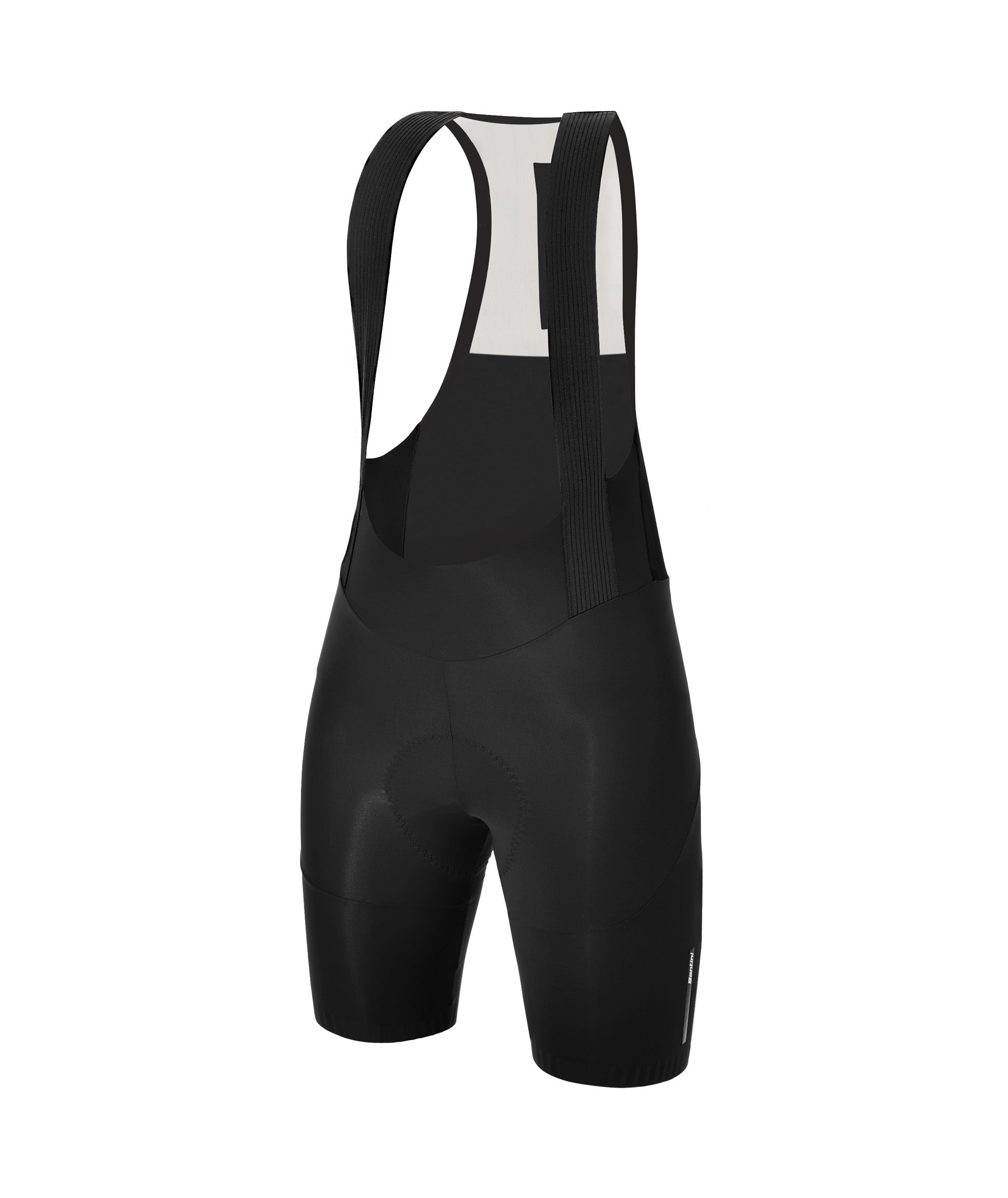 Plush Womens Bib Shorts - Santini - Cobbled Climbs