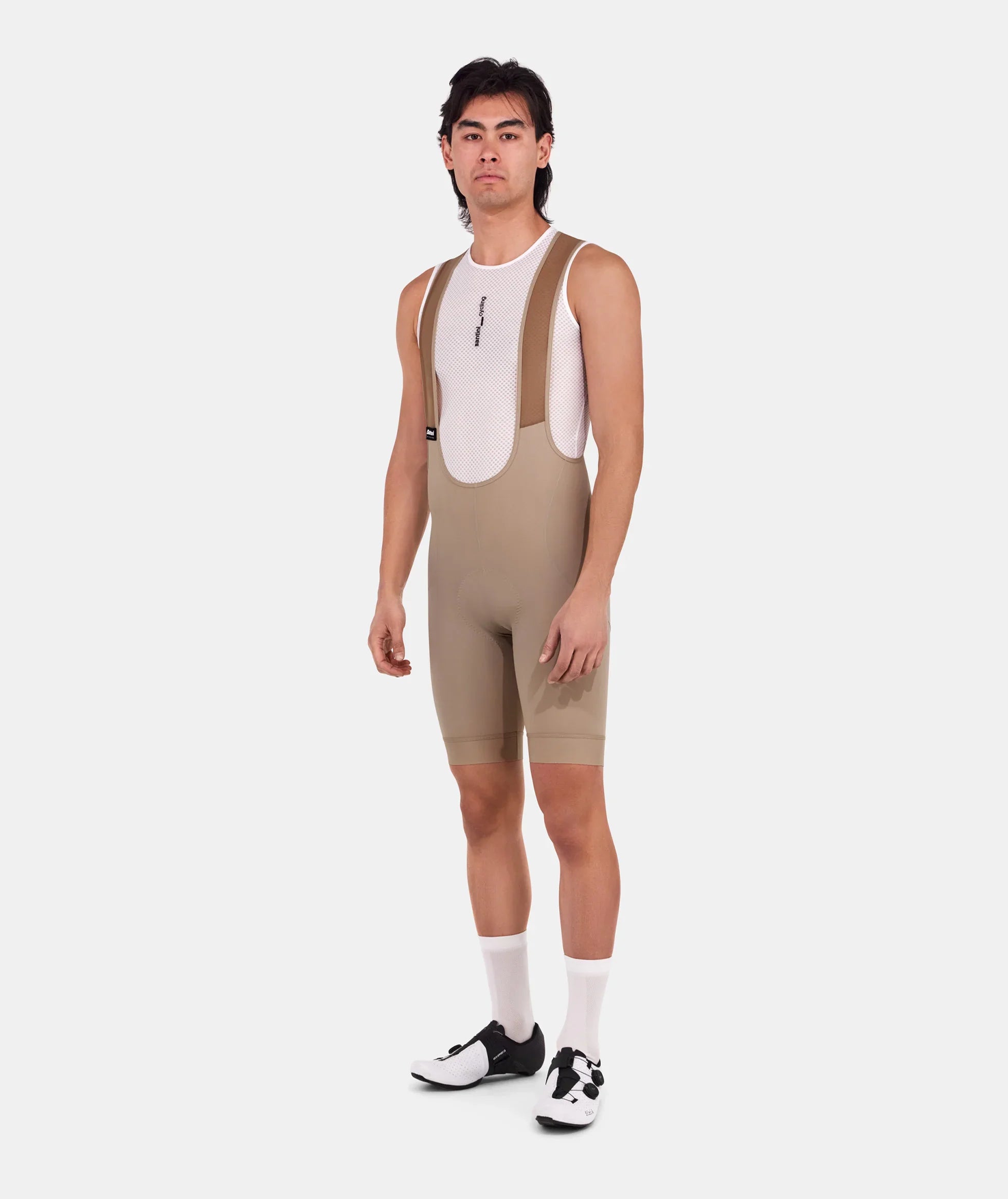 Ready to Ride Bib Shorts - Santini - Cobbled Climbs