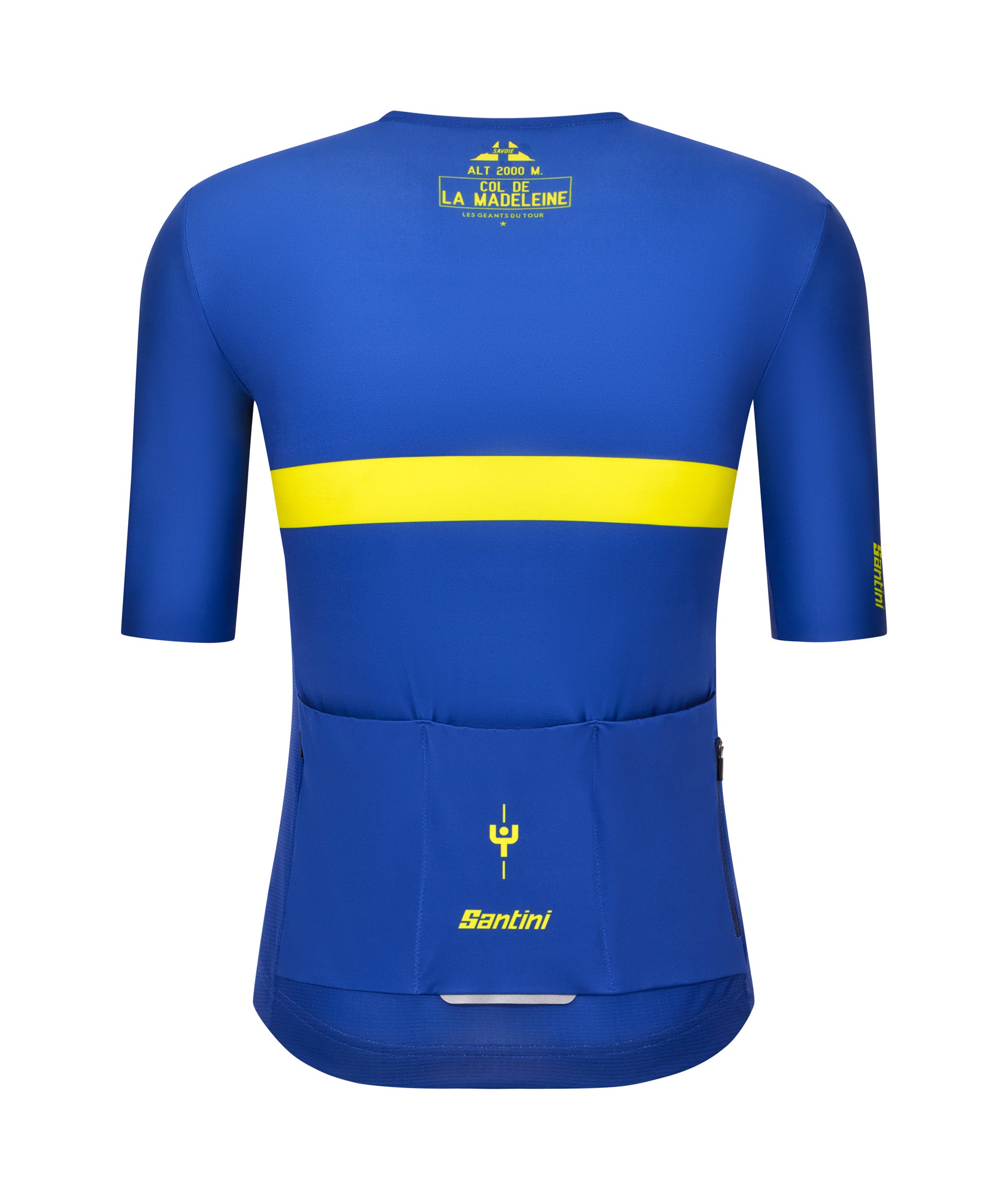 MAILLOT JAUNE COL DE LA MADELEINE JERSEY – Santini premium cycling Jerseys in India from Cobbled Climbs