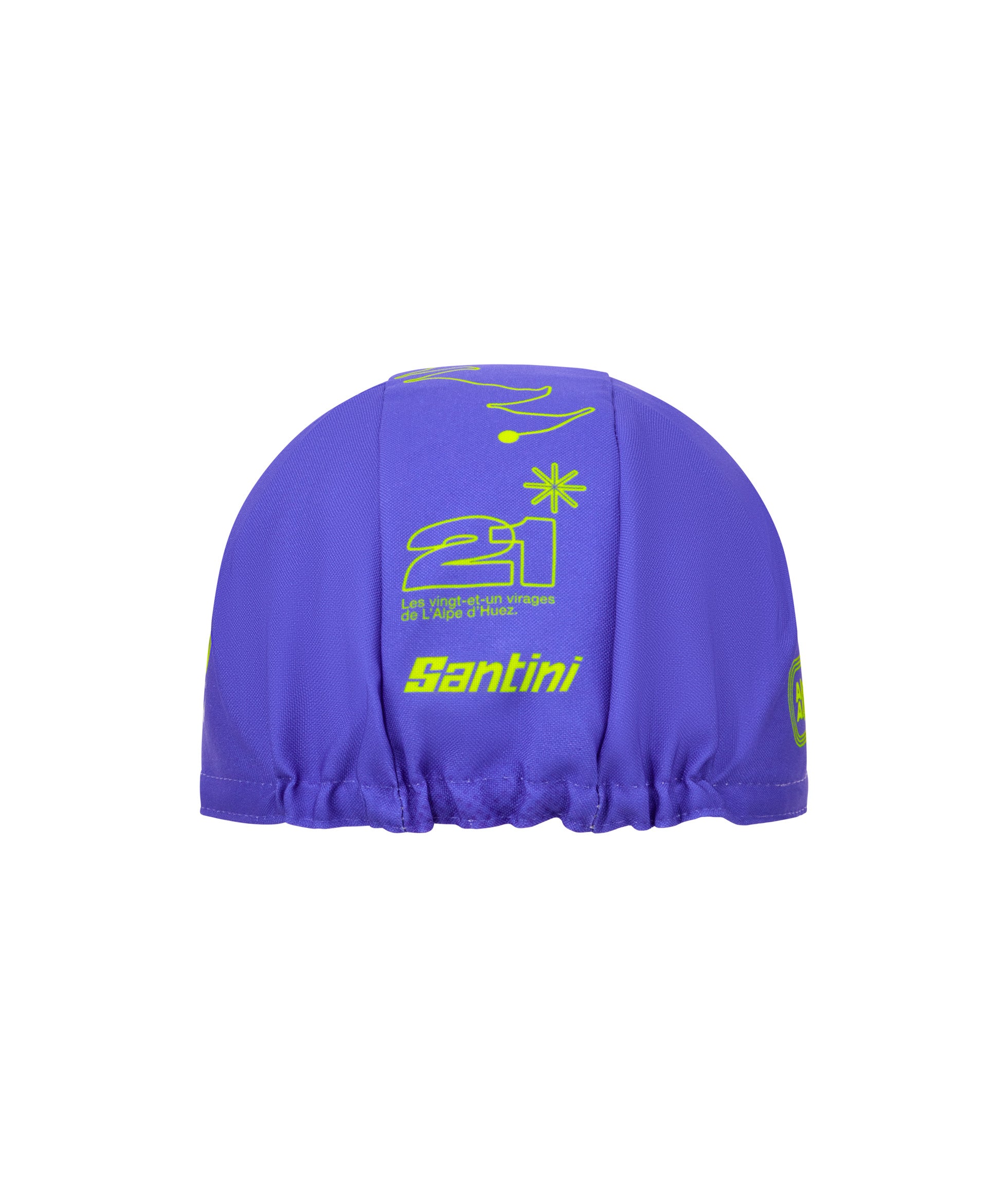 TDF Alpe D'Huez Cycling Cap - Santini - Cobbled Climbs