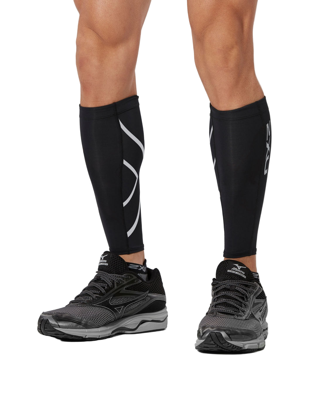 COMPRESSION CALF GUARDS – 2XU premium cycling Calf Guards in India from Cobbled Climbs