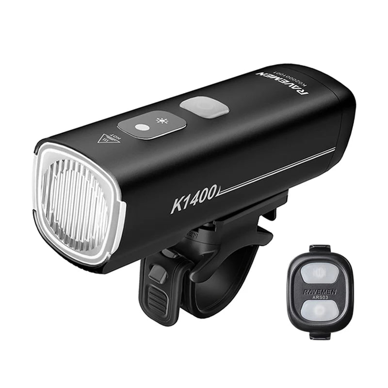 K1400 FRONT LIGHT – Ravemen premium cycling Front Lights in India from Cobbled Climbs