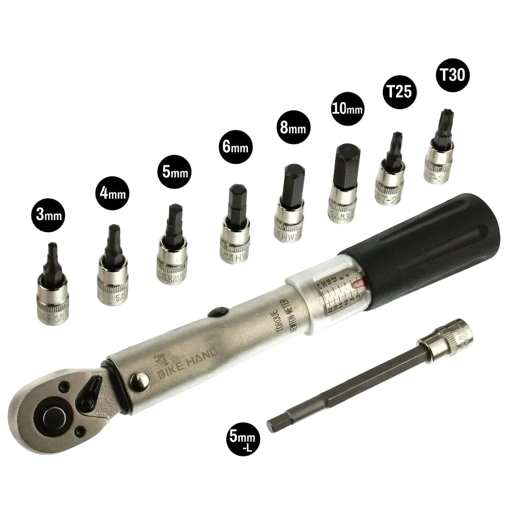 Torque Wrench Set (No Case) | Bike Hand | Cobbled Climbs