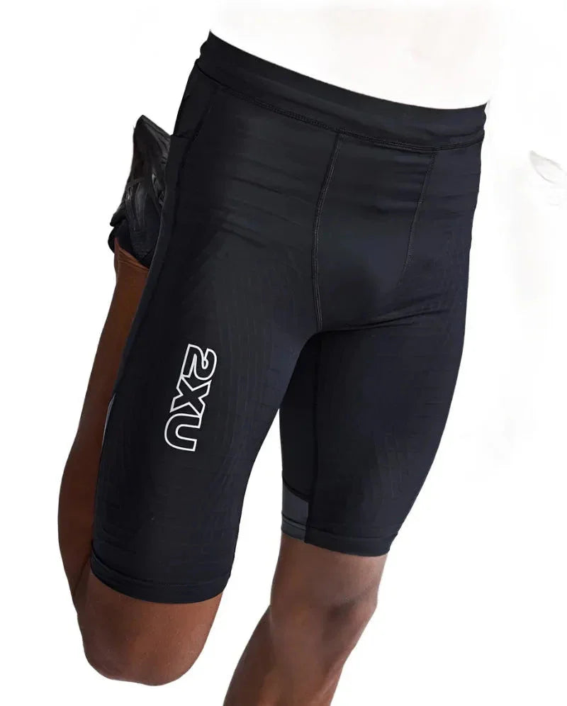 LIGHT SPEED REACT MENS CYCLING SHORTS - 2XU - Cobbled Climbs