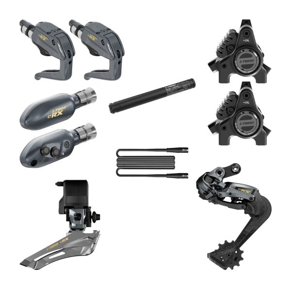 eRX-TT TIME TRIAL Electronic Hydraulic 2×10-12 SPEED Disc Brake Groupset