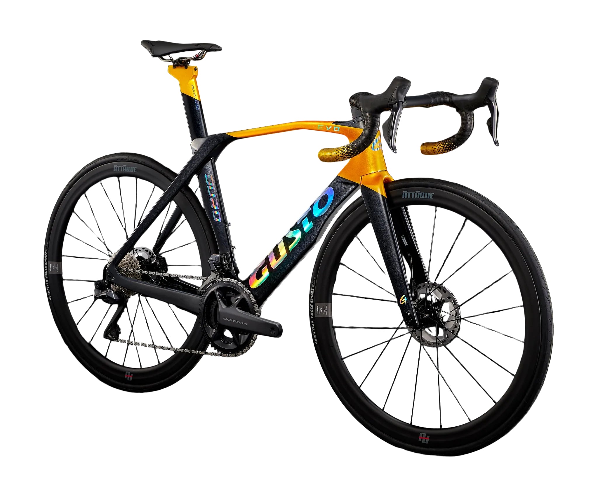 Duro EVO Sport 105 12s DISC Brake Road Bike - Gusto - Cobbled Climbs