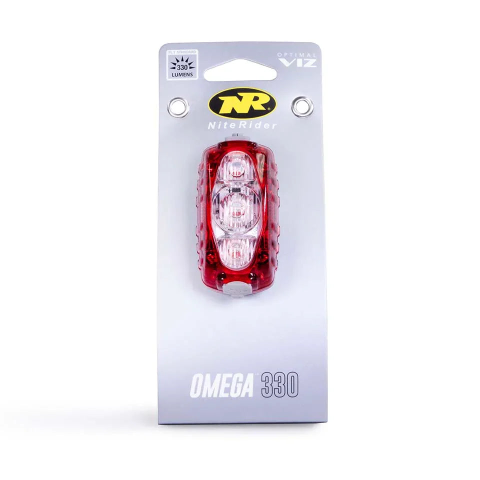 OMEGA 330 BIKE REAR LIGHT - NiteRider - Cobbled Climbs