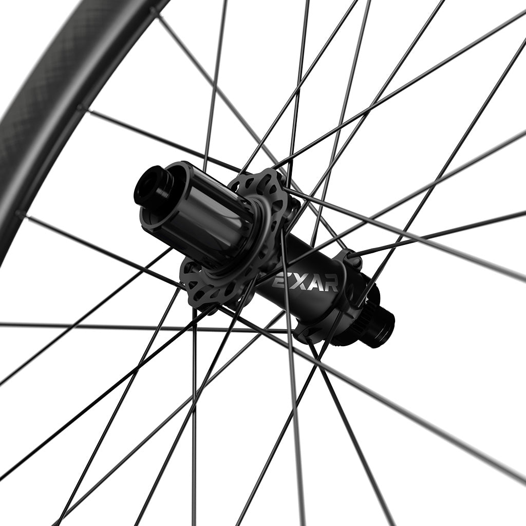 Exar PRO Carbon RIM Brake Wheelset - Magene - Cobbled Climbs