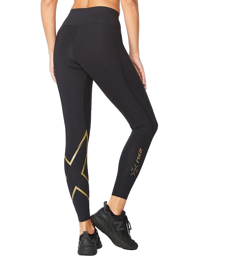 MCS X TRAIN MID RISE WOMENS COMPRESSION TIGHTS